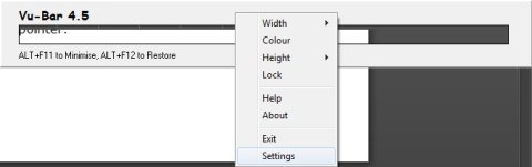 A black and white settings menu with choices such as width, color, height, and lock.