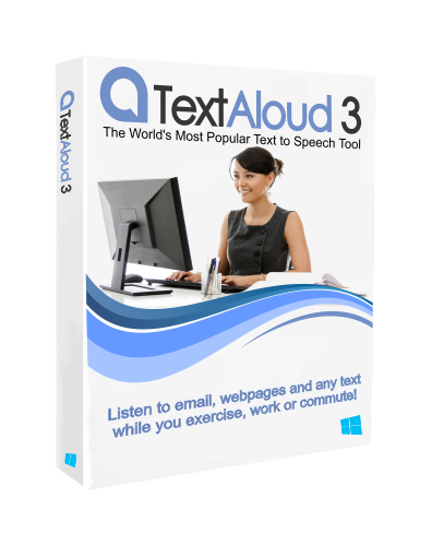 TextAloud 3 software box