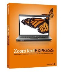 ZoomText Express software packaging.
