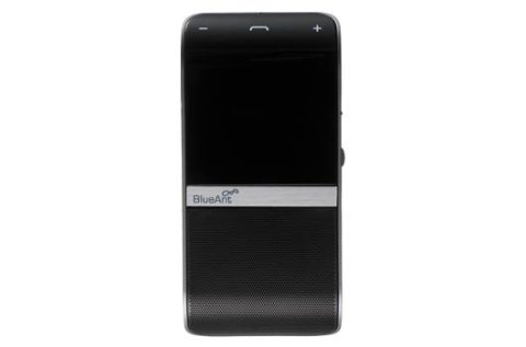 A medium-sized black device, roughly resembling a smartphone without a display.