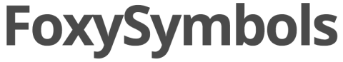 FoxySymbols logo
