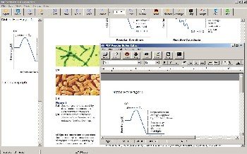 Screenshot of PDF file, with a graph and other images.