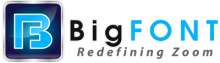 BigFont app Logo by Gerd Graumann