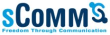 sComm logo
