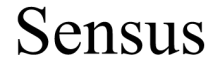 Logo of Sensus.