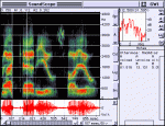 Screenshot of control panel showing various sound frequency graphs.
