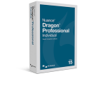 Dragon Professional Individual for PC in a blue software box.