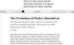 Screenshot of a web page in Safari browser that is using Reader Mode.