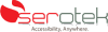 Serotek logo of company name and red circle with white curved stripe and Accessibility, Anywhere written below it.