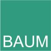 BAUM Retec AG logo with white letter on a green square.