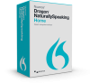 Dragon NaturallySpeaking Home software box.