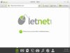  LetNet logo and toolbar featuring a mouse with a highlighted left-click followed by the brand name written in lower case.